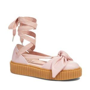Fenty PUMA by Rihanna Bow Creeper Sandals Pink